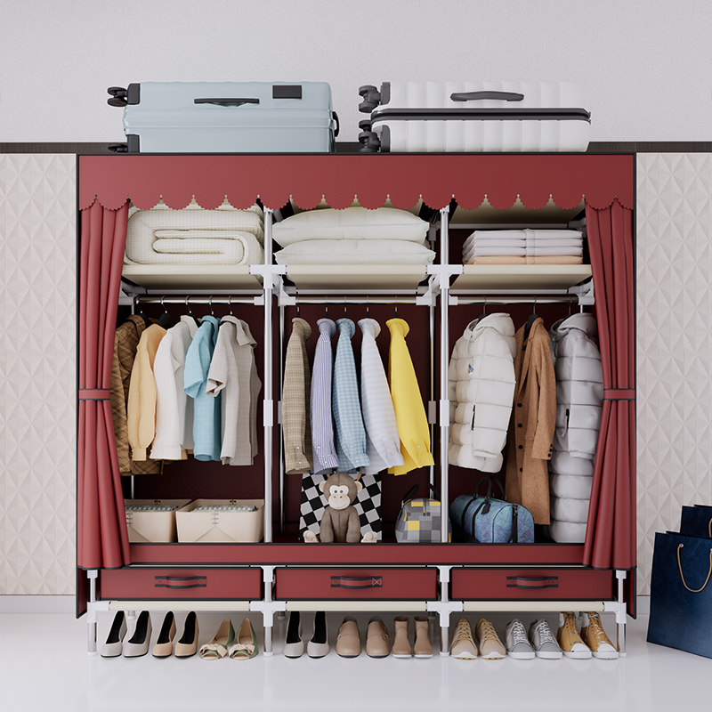 Wardrobe Closet Portable Fabric Cover - Przenośna szafa na ubrania, szafa z