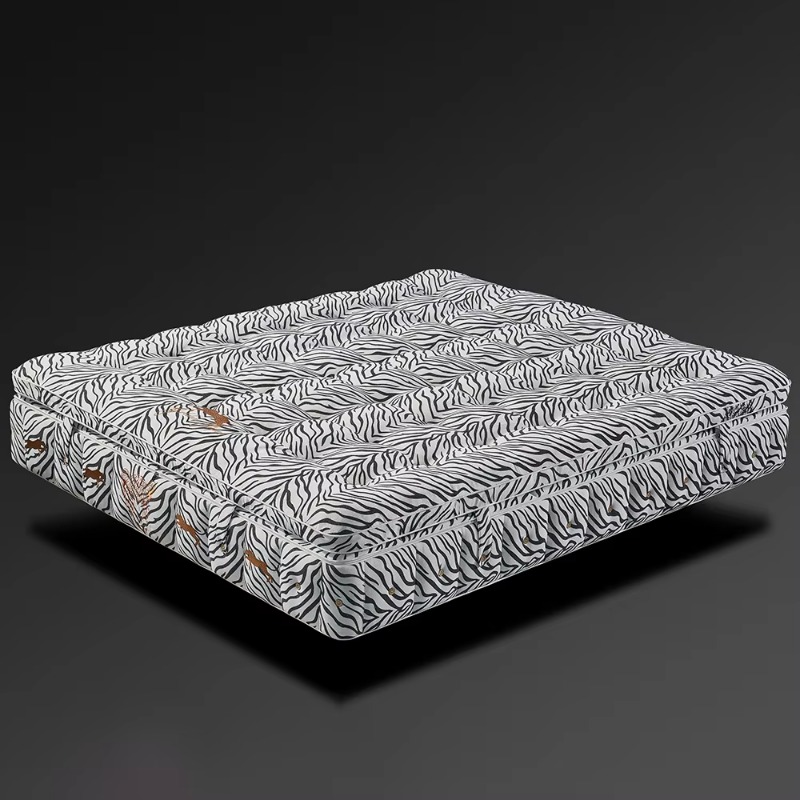 Memory Foam Mattress In A Box Queen - Luksusowy materac hybrydowy z powłoką Pillow