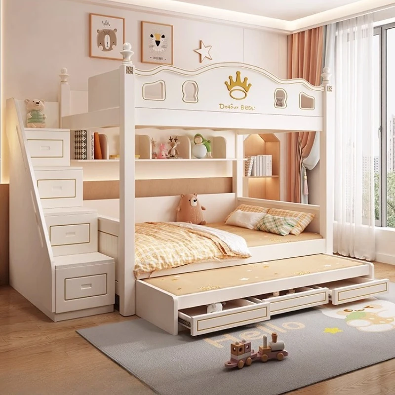 King Size Bed Frame With Storage Drawers - Nordyckie luksusowe nowoczesne meble do sypialni,