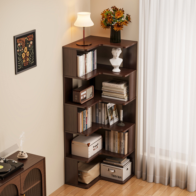 Storage - Półka narożna z litego drewna HYS,