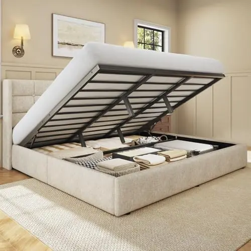 Gas Lift Storage Bed Hydraulic - Rama łóżka z podnoszonym schowkiem w