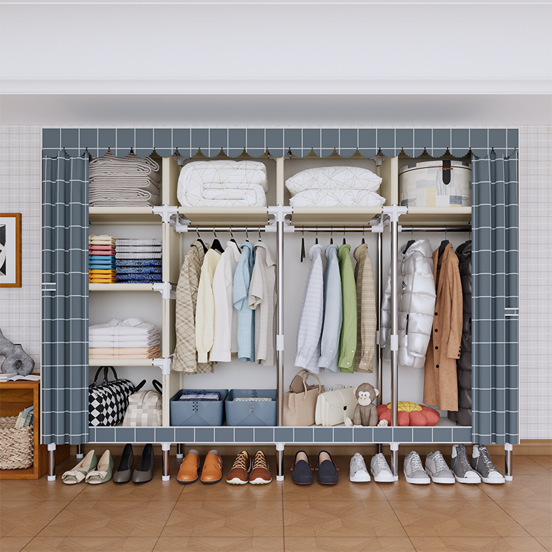 Wardrobe Closet Portable Fabric Cover - Przenośna szafa na ubrania z nadrukiem