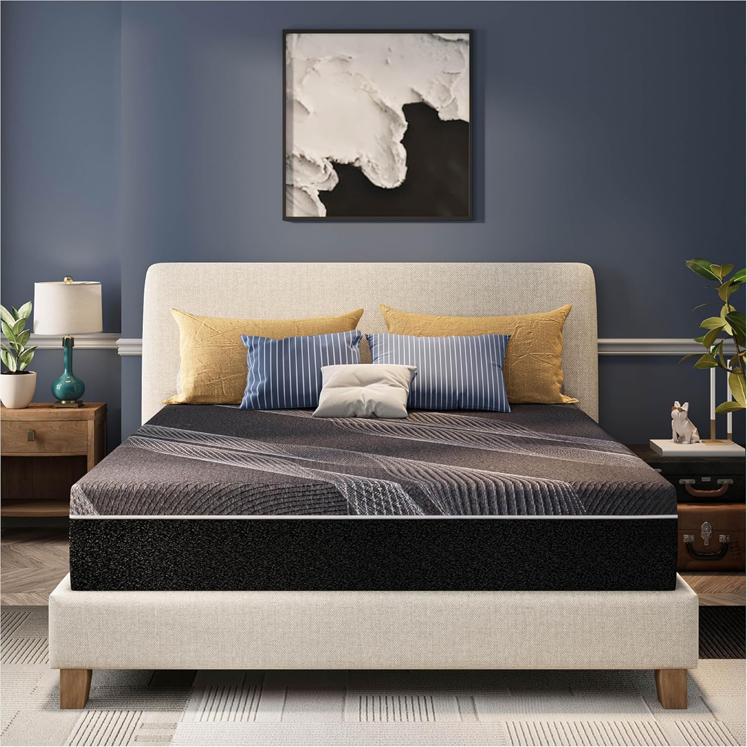 Memory Foam Mattress In A Box Queen - Materac Queen 12 cali, Materac z