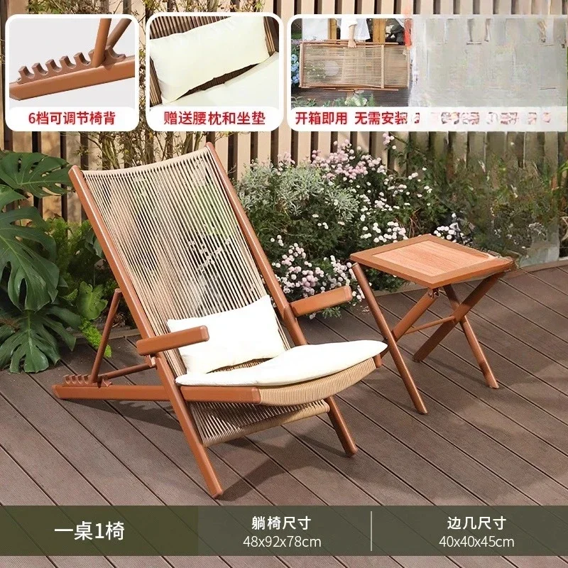 Sofas - Krzesło balkonowe r5.13, leżak, krzesło składane