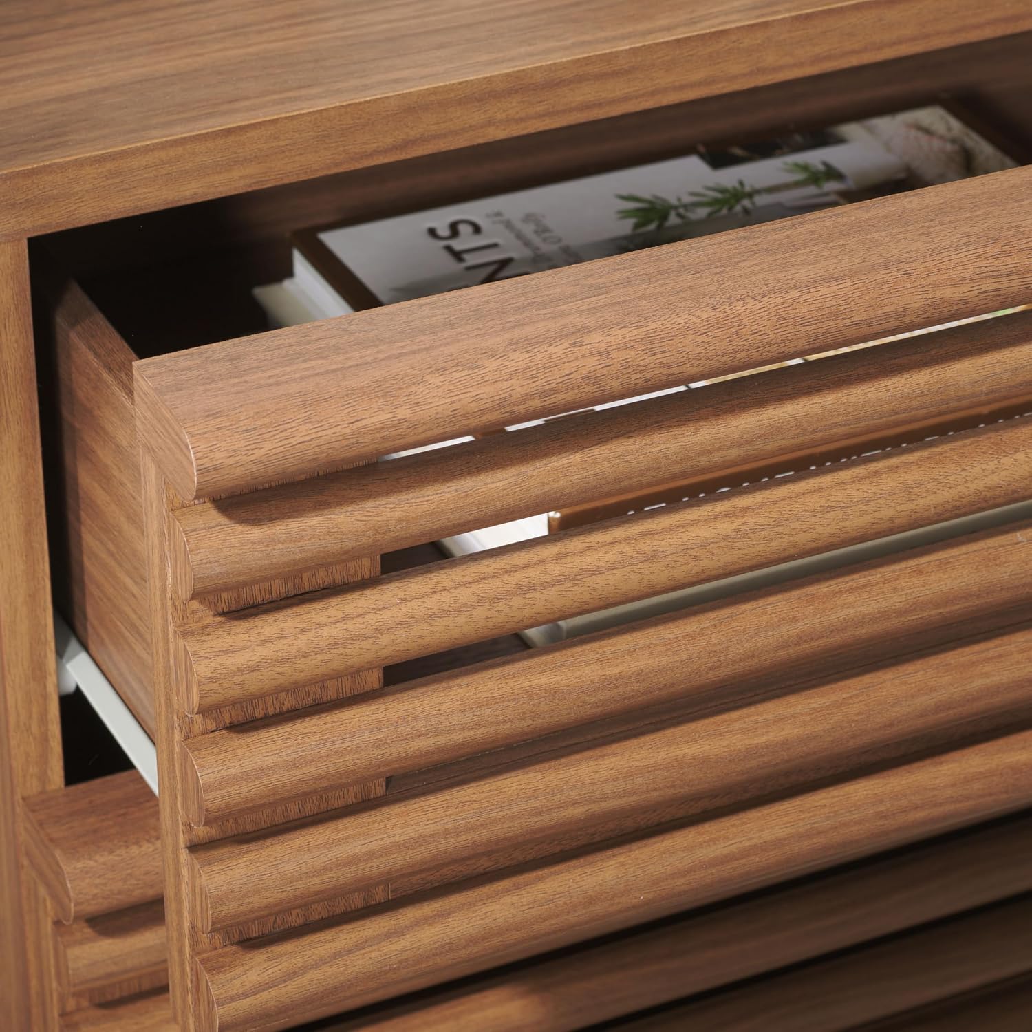 Averi – stolik nocny z dwoma s – Solid Wood Nightstand 2 Drawers recenzja i cena