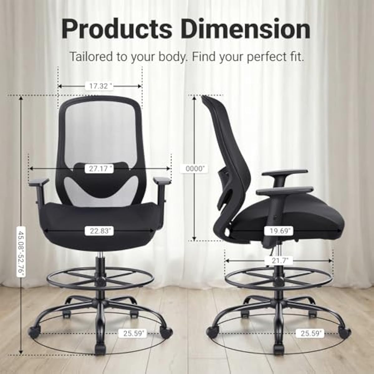 Ergonomiczne wysokie krzesło k – Chairs recenzja i cena
