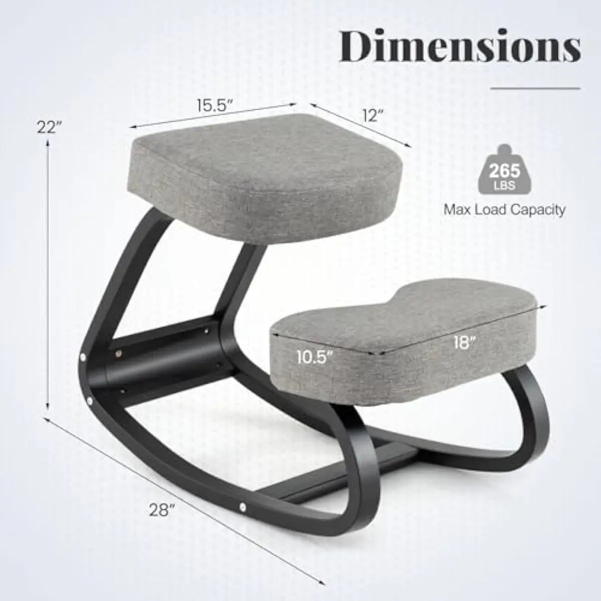 Ergonomiczne krzesło do klekan – Chairs recenzja i cena
