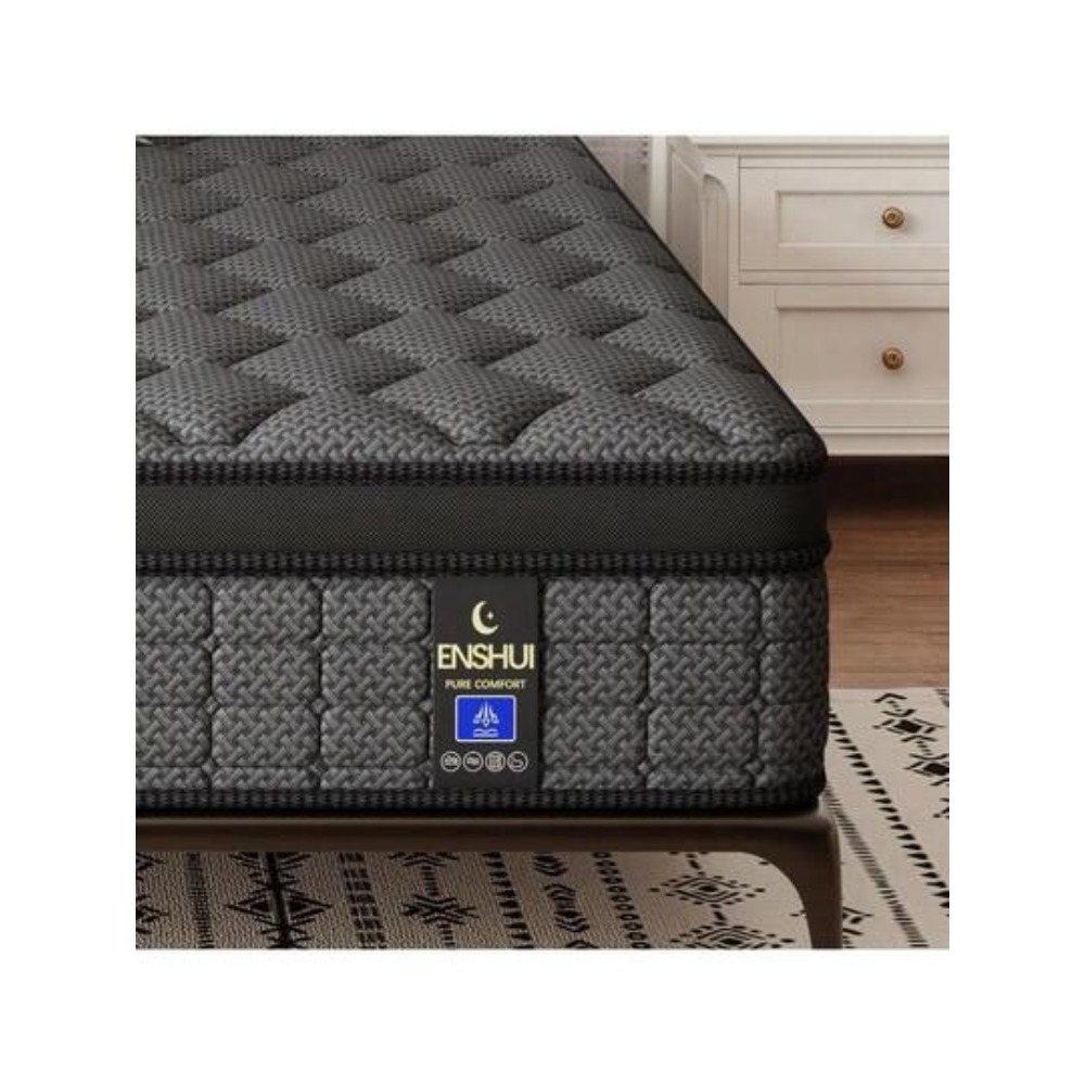 12-calowy materac hybrydowy w  – Memory Foam Mattress In A Box Queen recenzja i cena
