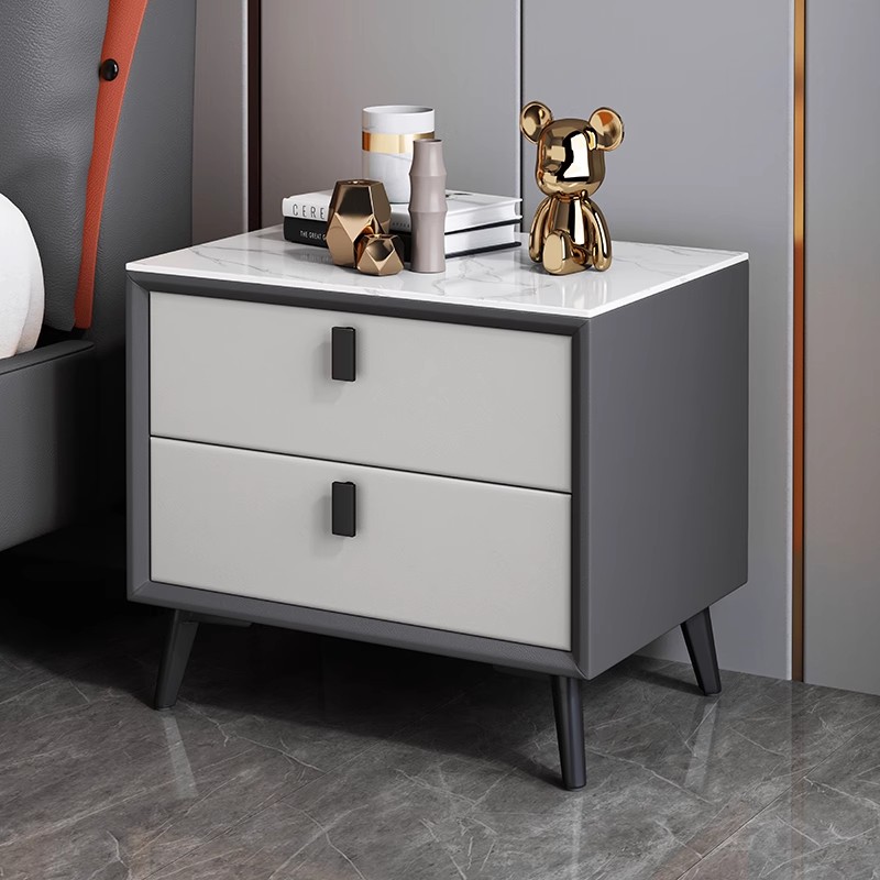 Stolik nocny w stylu nordyckim – Solid Wood Nightstand 2 Drawers recenzja i cena