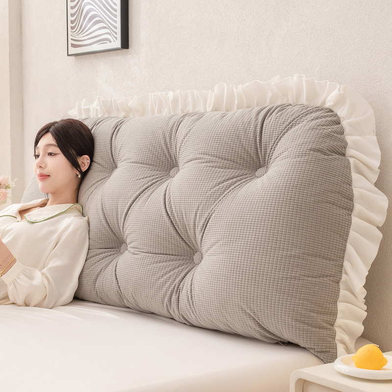 Poduszka z falbankami na zagłó – Headboard Cushion Backrest Tatami recenzja i cena