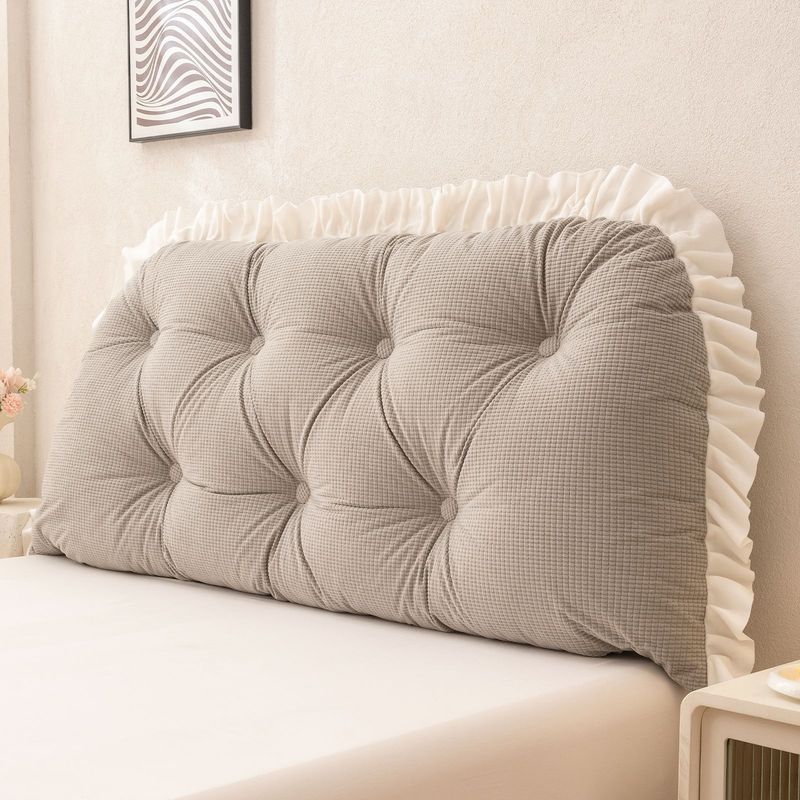 Poduszka z falbankami na zagłó – Headboard Cushion Backrest Tatami recenzja i cena