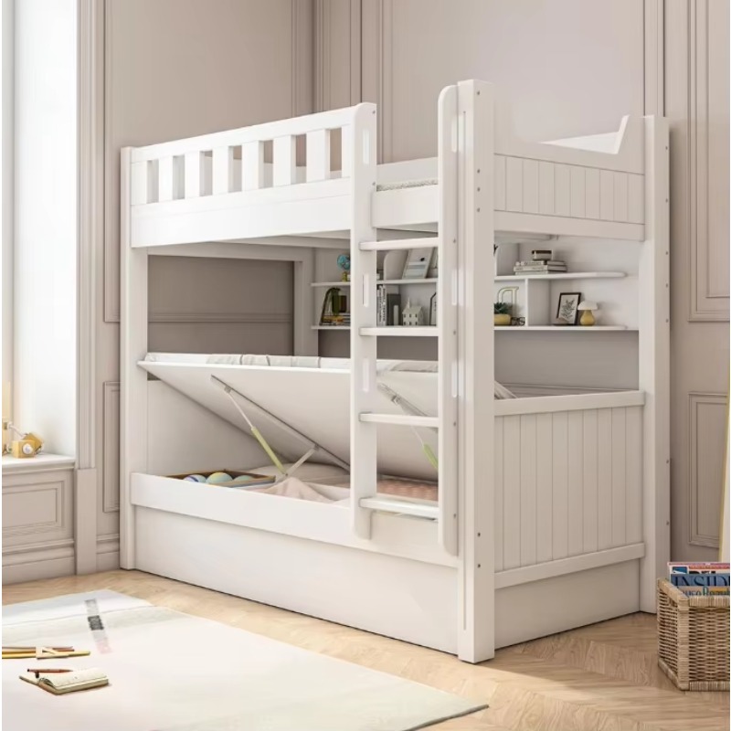 Meble do sypialni dla dzieci Ł – Bunk Bed With Stairs And Slide recenzja i cena