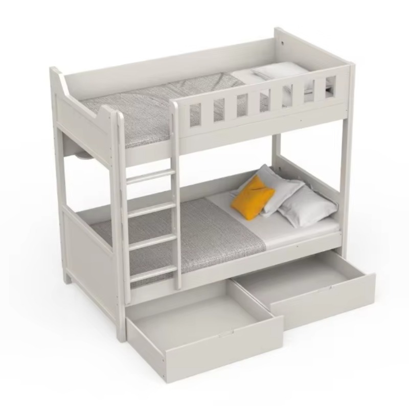 Meble do sypialni dla dzieci Ł – Bunk Bed With Stairs And Slide recenzja i cena