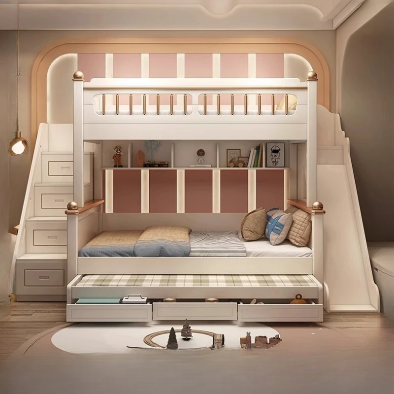 Łóżko na antresoli dla dzieci  – King Size Bed Frame With Storage Drawers recenzja i cena