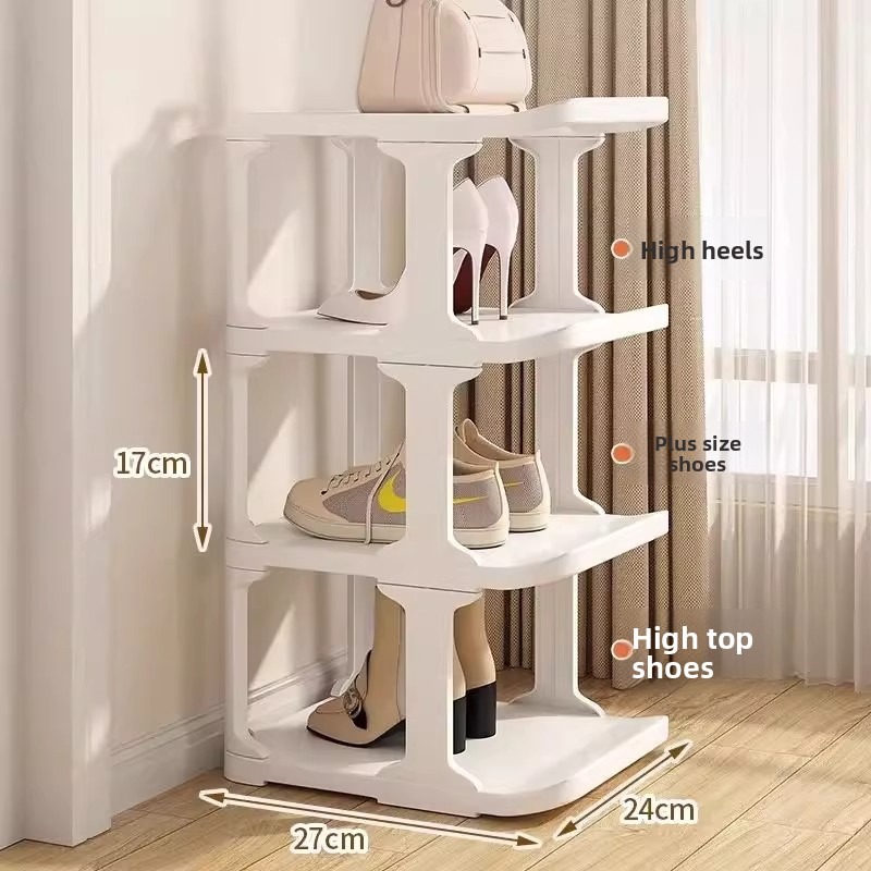 Wielopoziomowy, pionowy regał  – Shoe Rack Cabinet Narrow Entryway recenzja i cena