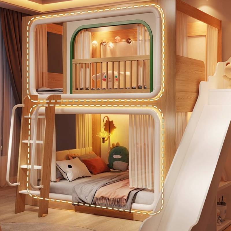 Łóżka piętrowe dla dzieci z dr – Bunk Bed With Stairs And Slide recenzja i cena